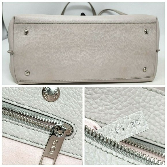 Auth Tods JOY Flap Leather Medium Tote - Picture 8 of 12